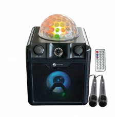 Boxa karaoke portabila cu Bluetooth N-Gear Disco Block 410 black