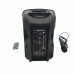 Boxa Activa Portabila Bluetooth, Soundvox™ CH-812, 20 W, USB, TF/SD Card, Aux, Radio FM, Microfon si Lumini, Albastra