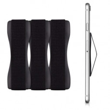 Set 3 Suporti tip inel pentru telefon, Kwmobile, Negru, Plastic, 43997.02 Set 3 Suporti tip inel pentru telefon, Kwmobile, Negru, Plastic, 43997.02