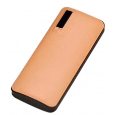 Baterie Externa 30000 MAh cu 3 Porturi de Incarcare Rapida, Display Led si Lanterna Incorporata - Maro