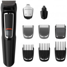 Aparat de tuns barba si parul 9 in 1 Philips Multigroom MG3740/15, Lame cu ascutire, Acumulator, 6 piepteni par fata si cap, Negru Aparat de tuns barba si parul 9 in 1 Philips Multigroom MG3740/15, Lame cu ascutire, Acumulator, 6 piepteni par fata si cap, Negru