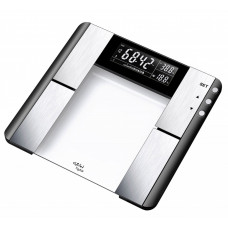 Cantar inteligent de persoane GALLET TREZLIDE PEP817, 150 Kg, sticla, precizie 100g