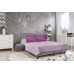 Cuvertura matlasata cu 2 fete Alcam, microfibra, 210x220 cm, Purple Jeans