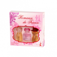 Set Cadou Charrier Parfums "Romance de France", 3 esente, apa de parfum Set Cadou Charrier Parfums "Romance de France", 3 esente, apa de parfum