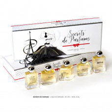 Set Cadou Charrier Parfums "Secrets de Parfums", 5 esente, apa de parfum Set Cadou Charrier Parfums "Secrets de Parfums", 5 esente, apa de parfum