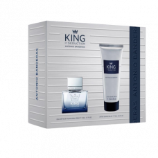 Set KING OF SEDUCTION: Apa de toaleta, 50 ml + After shave balsam, 75 ml