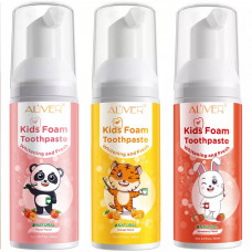 Spuma de curatare dentara pentru copii cu diferite arome - Capsuni Spuma de curatare dentara pentru copii cu diferite arome - Capsuni