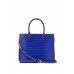 Geanta, The Victoria Structured Satchel, Sapphire Croc Geanta, The Victoria Structured Satchel, Sapphire Croc