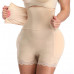Body modelator cu efect push-up, corset & pernute pentru solduri - Bej - Bej, M-L