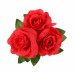 Aranjament cu Flori Artificiale, Mini Roses, Rosu, 24cm - Rosu, Plastic, 24cm Aranjament cu Flori Artificiale, Mini Roses, Rosu, 24cm - Rosu, Plastic, 24cm