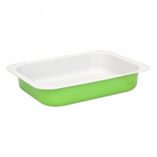 Forma copt 29x22x6cm, invelis non-stick, verde, SNB Forma copt 29x22x6cm, invelis non-stick, verde, SNB