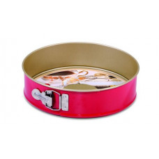 Forma tort 24cm, baza detasabila, invelis non-stick, rosu, SNB Forma tort 24cm, baza detasabila, invelis non-stick, rosu, SNB