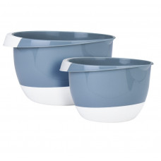 Set doua boluri mixare/servire Excellent Houseware, polipropilena, 2 si 3.5 l, albastru Set doua boluri mixare/servire Excellent Houseware, polipropilena, 2 si 3.5 l, albastru