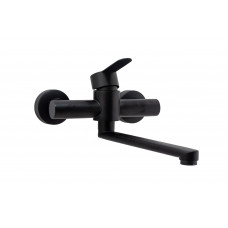 Baterie bucatarie,TRENDY'S, prindere pe perete, negru mat Baterie bucatarie,TRENDY'S, prindere pe perete, negru mat