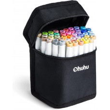 Set 48 Markere Ohuhu Honolulu B, Baza Alcool, Dual Tips Brush&Fine, Mid-Tone Set 48 Markere Ohuhu Honolulu B, Baza Alcool, Dual Tips Brush&Fine, Mid-Tone