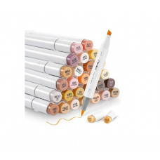 Ohuhu Honolulu Set 36 Markere, Baza Alcool, Capat Dublu Brush&Chisel, Skin Tones Ohuhu Honolulu Set 36 Markere, Baza Alcool, Capat Dublu Brush&Chisel, Skin Tones