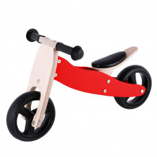 Bicicleta Tricicleta fara pedale din lemn Ocie Rosie Bicicleta Tricicleta fara pedale din lemn Ocie Rosie