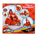 Vehicul 2 in 1 cu figurina Miraculous Buburuza Vehicul 2 in 1 cu figurina Miraculous Buburuza