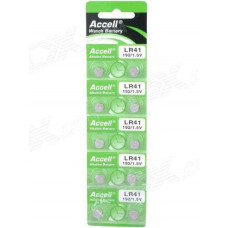 Baterii Accell AG3, LR41, G3, 192, GP92A, 392, SR41W