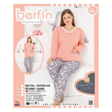 Pijama Dama Berfin Interlok Batal 2041 Engros