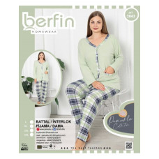 Pijama Dama Berfin Interlok Batal 2043 Engros