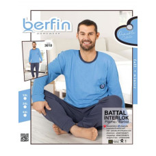 Pijama Barbat Berfin Interlok Battal 3010 ENGROS Pijama Barbat Berfin Interlok Battal 3010 ENGROS
