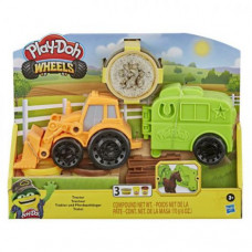 Play-doh Set Wheels:tractorul Play-doh Set Wheels:tractorul
