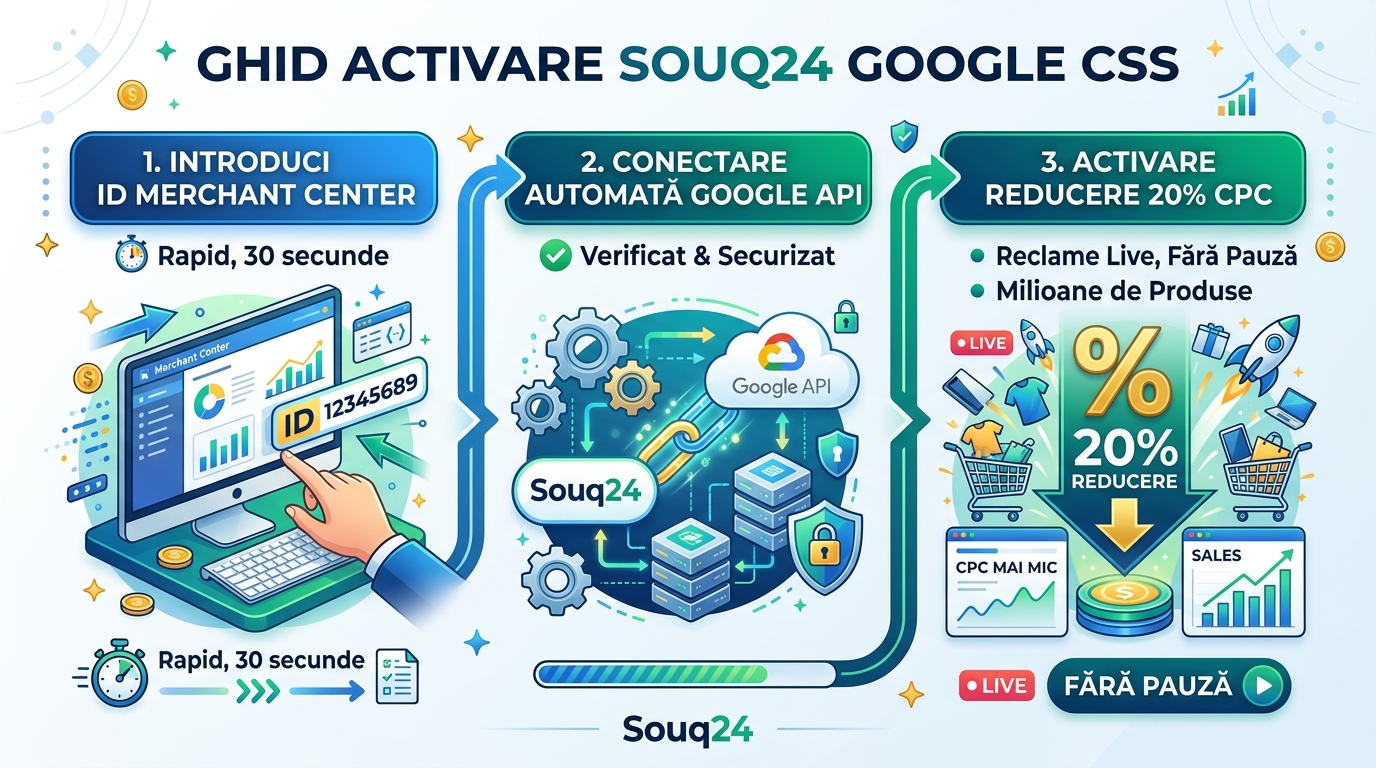 Ghid Activare souq24 Google CSS Switch